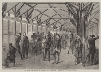 Le Tir National récent à Vincennes, près de Paris